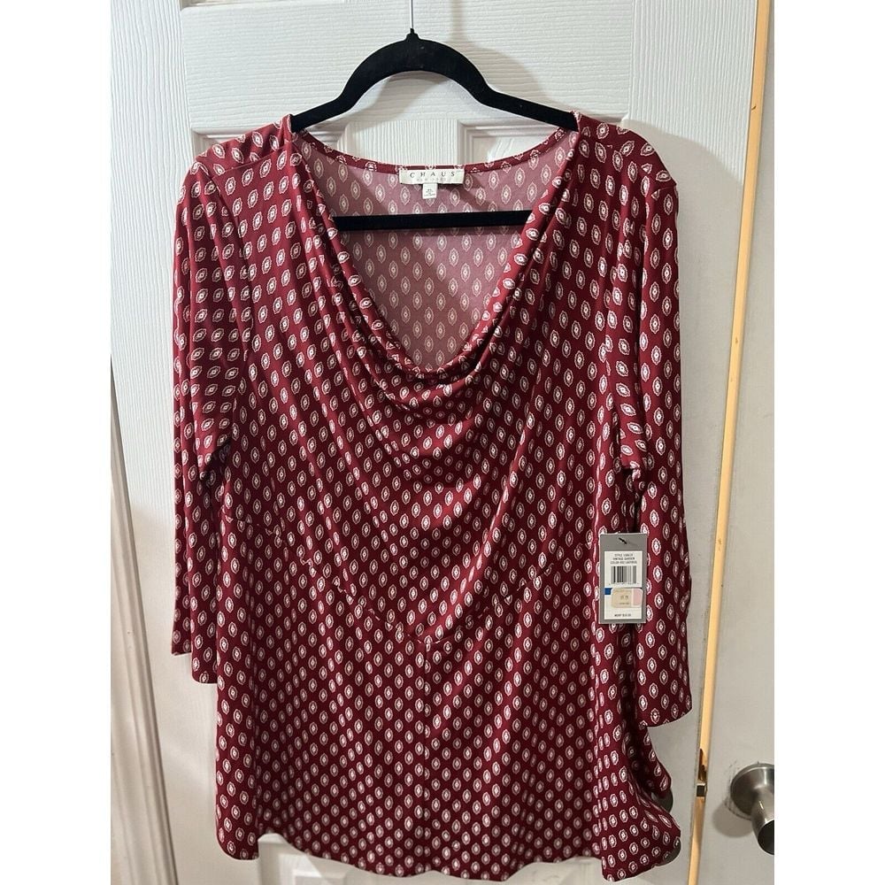 NWT Chaus New York Ladies Top Size XL