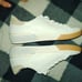 DOLCE VITA White Zina Distressed Sneakers - 8.5