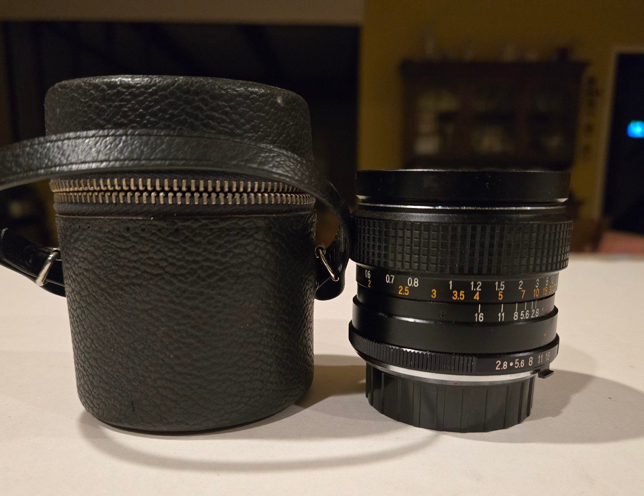 Vintage Asanuma 28mm Auto-Wide Camera Lens Minolta mount