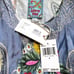 NWT Johnny Was Regina in Blue Patchwork Floral Satin Sleeveless Maxi Dress S