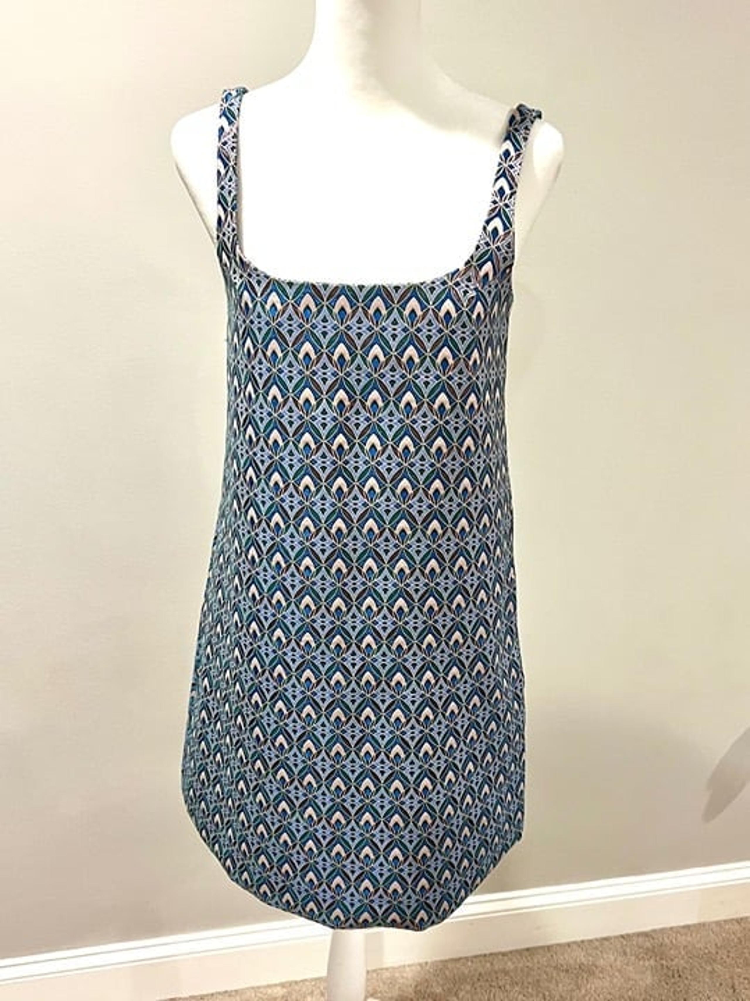 Maje Rako Metallic Jacquard Mini Dress - Size 34