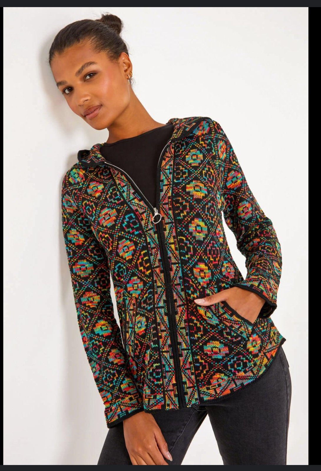 Colorful Papillon Sweater