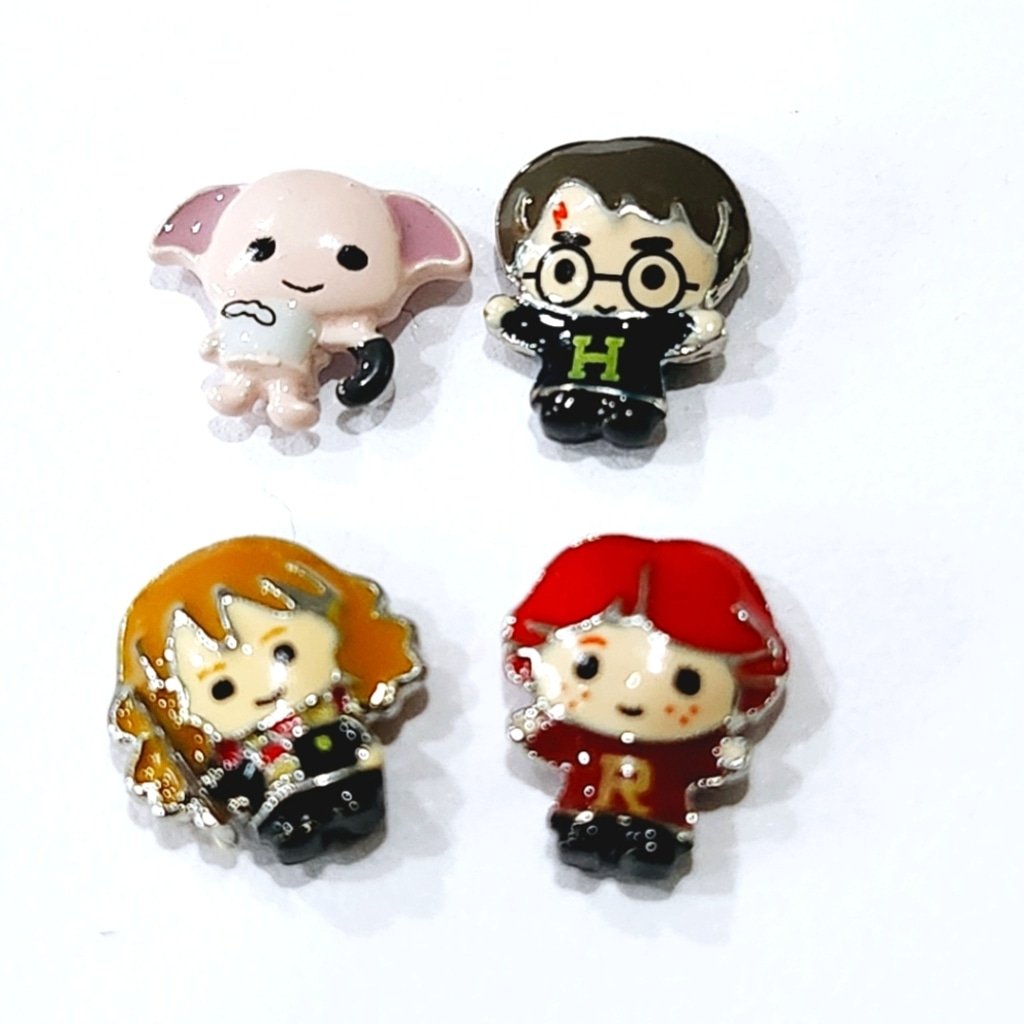 Harry Potter Origami Owl Set of 4 Character Charms