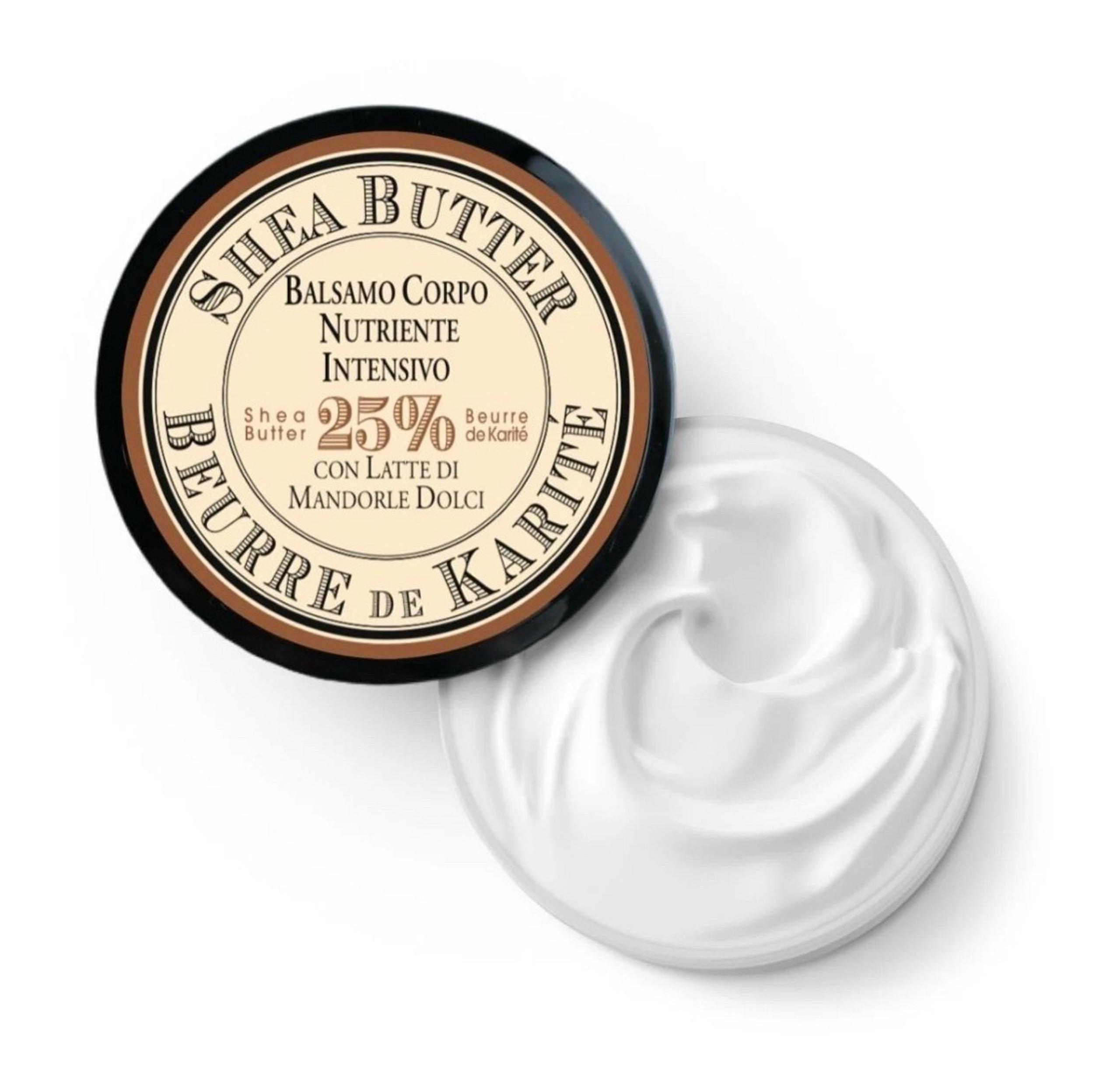 Perlier Intensive Nurturing Body Balm 25% Shea Butter + Sweet Almond FULL SIZE