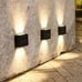 3pcs Staaricc Solar Waterproof Wall Light