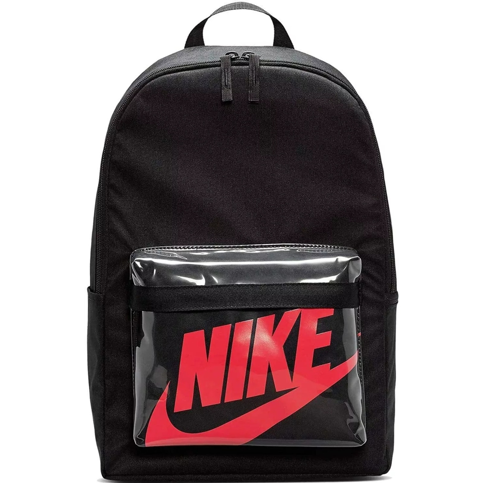Nike Heritage 2.0 Backpack BA6175-010 SIZE ONE Black/ Red