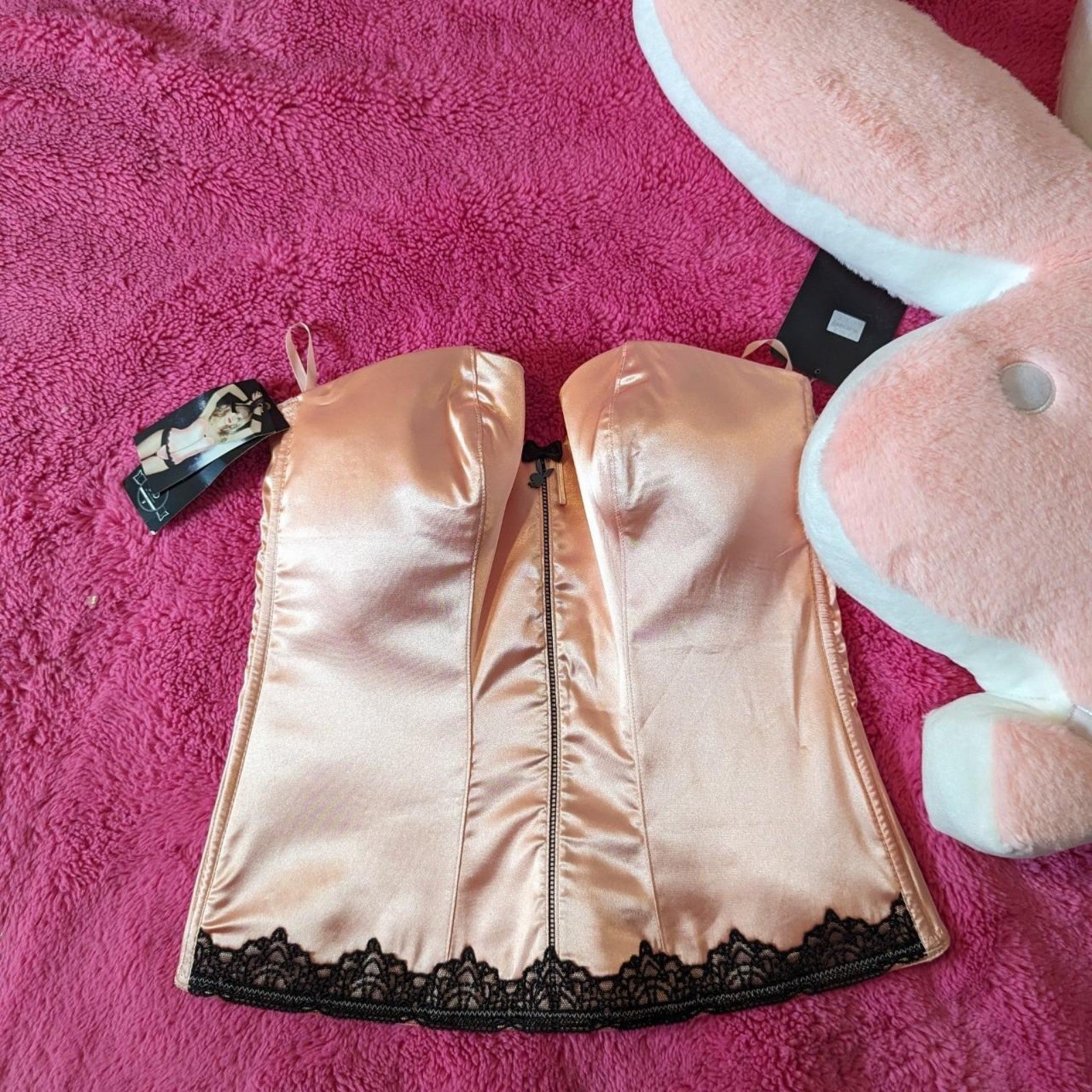 playboy corset top size m est s