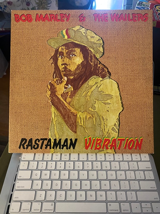 Bob Marley & The Wailers *Rastaman Vibration *LP record *VG+ 1985 Island 90033-4