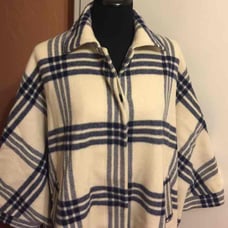 A vintage woolen cape.