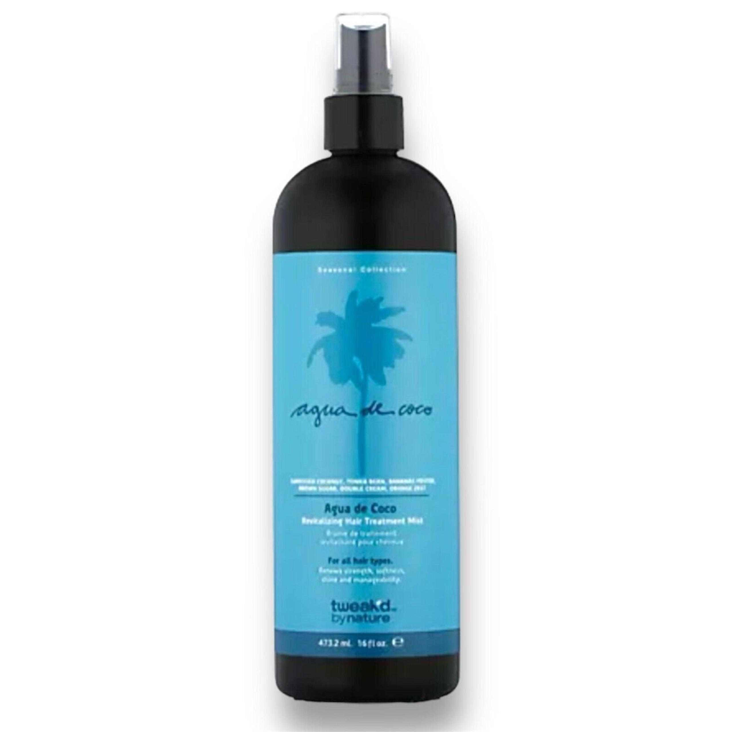 Tweak'd by Nature Supersize AQUA DE COCO Hair Mist 16 oz Limited Edition SEALED