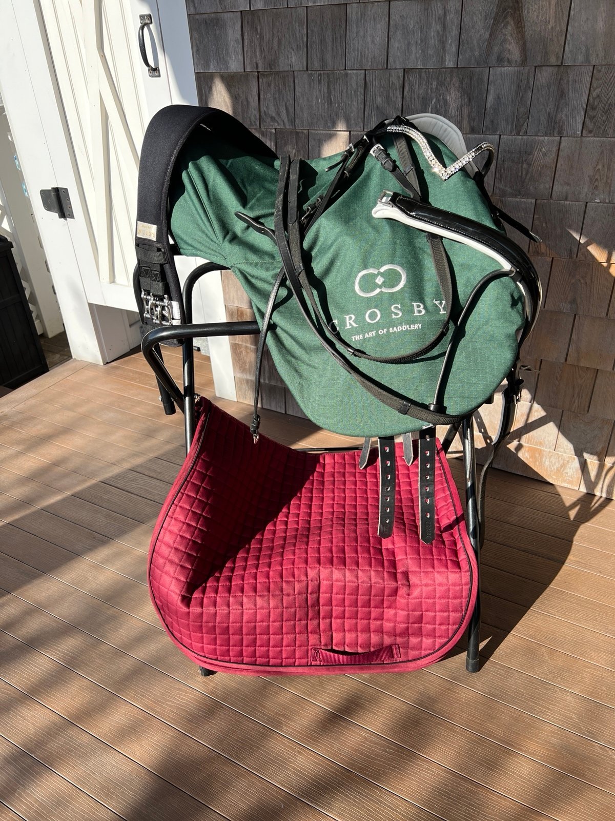 Crosby Dressage saddle 7 pieces