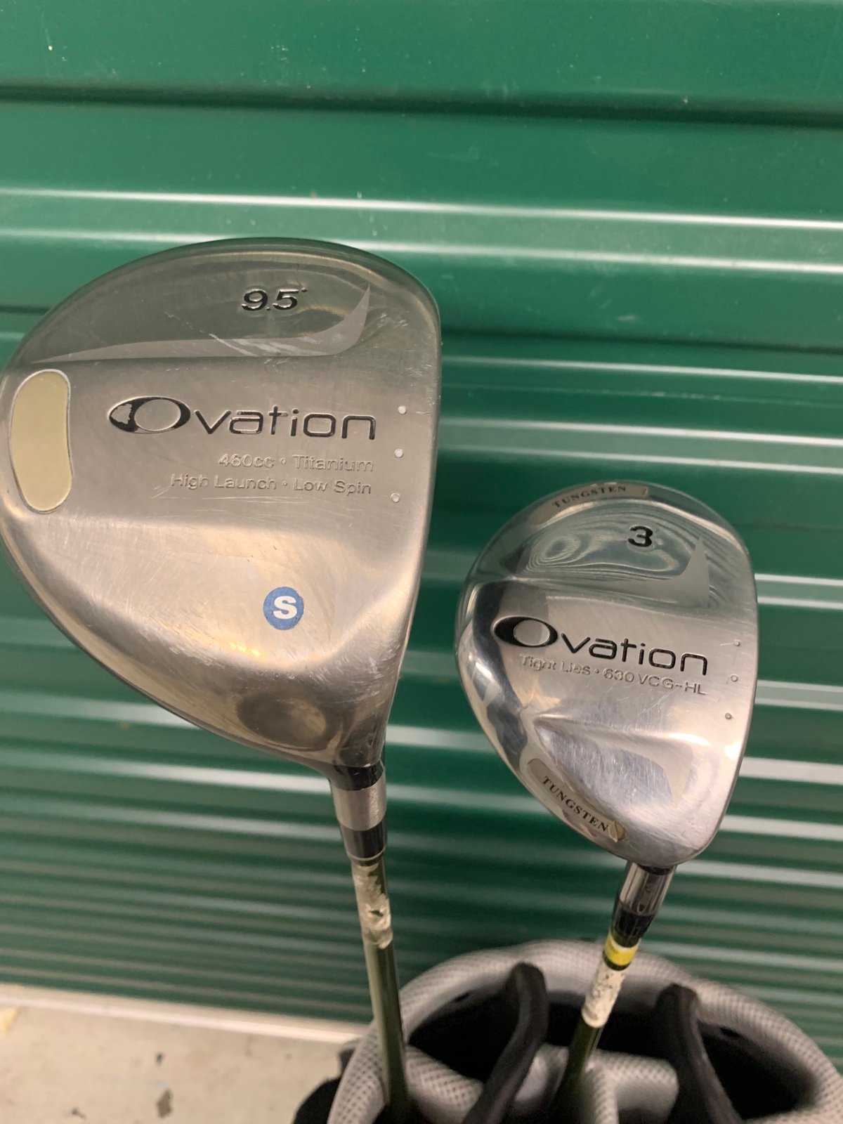 Adams Ovation Driver 9.5 Degree & 3 Wood Set Right Hand Graphite Stiff Flex