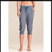 Athleta Karma Prima La Viva Slouch Ruched Capri Joggers Style 405064 Size 6