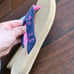 Eliza B. Leather Man Ltd Women's Flamingo Embroidered Navy and Pink Flip Flops 8
