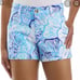 Lilly Pulitzer Women Callahan Stretch Short Bermuda Blue Fishful Thinking 8 nwt