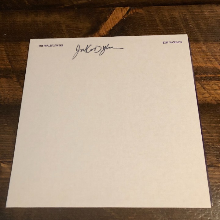 Jakob Dylan Signed The Wallflowers Exit Wounds 402/750 Grey Purple Album W/ JSA