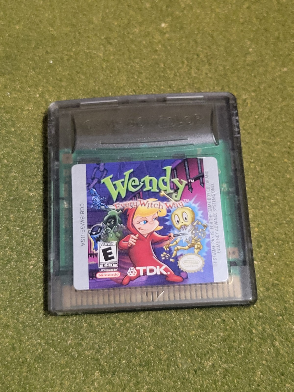 Wendy Every Witch way GameBoy Color Game