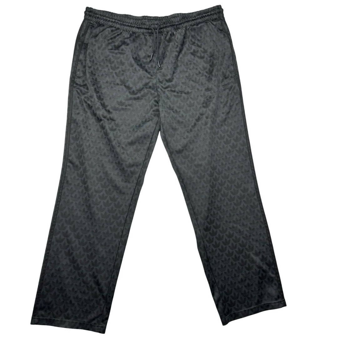 Adidas Originals Track Pants Men's XL Black Monogram Triple Retro Logo Joggers