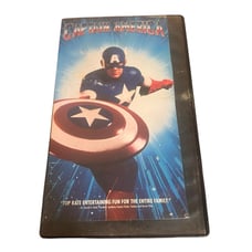 Captain America 1996 VHS Columbia Tristar Home Video Marvel Comics