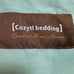 King size Duvet Cover and 2 pillow shams — super soft - light green