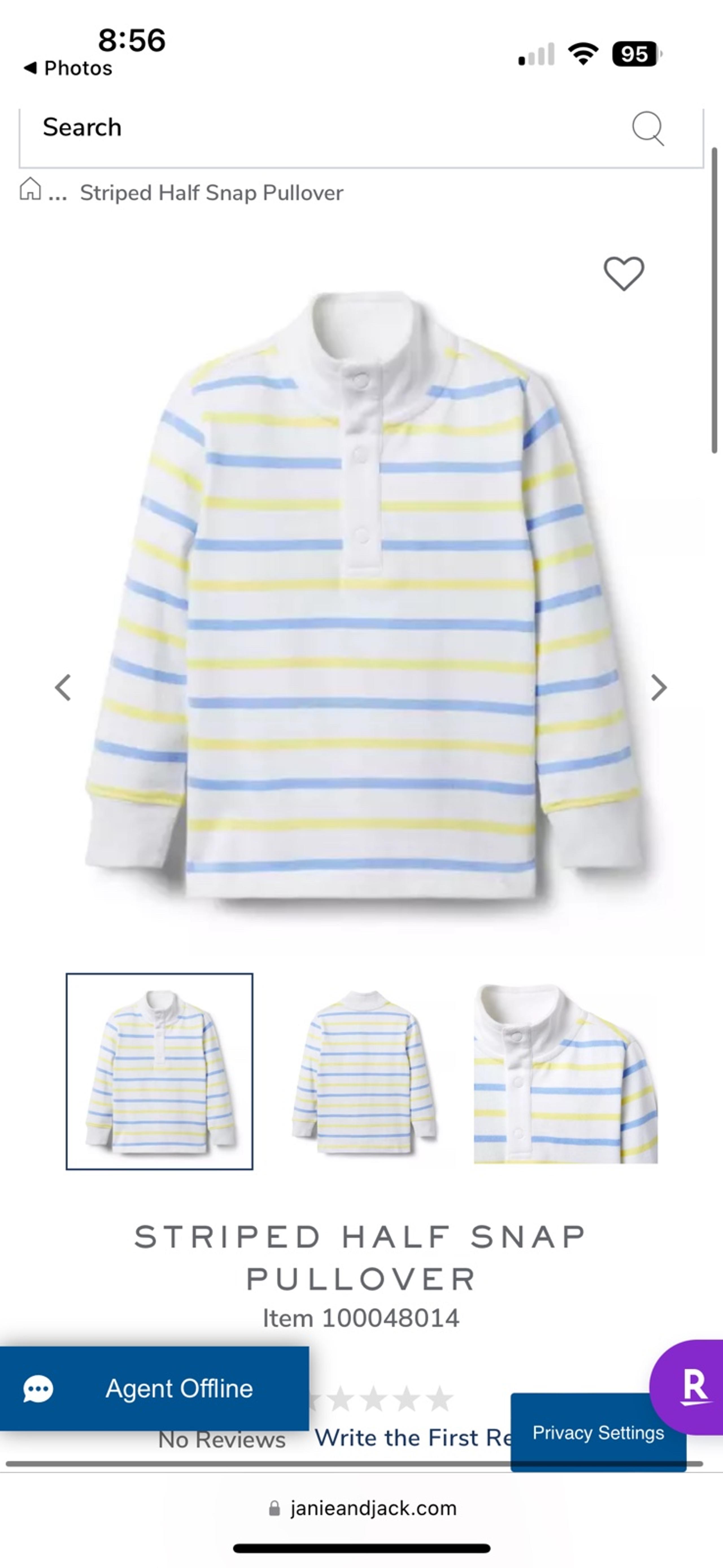 Janie and Jack boys top