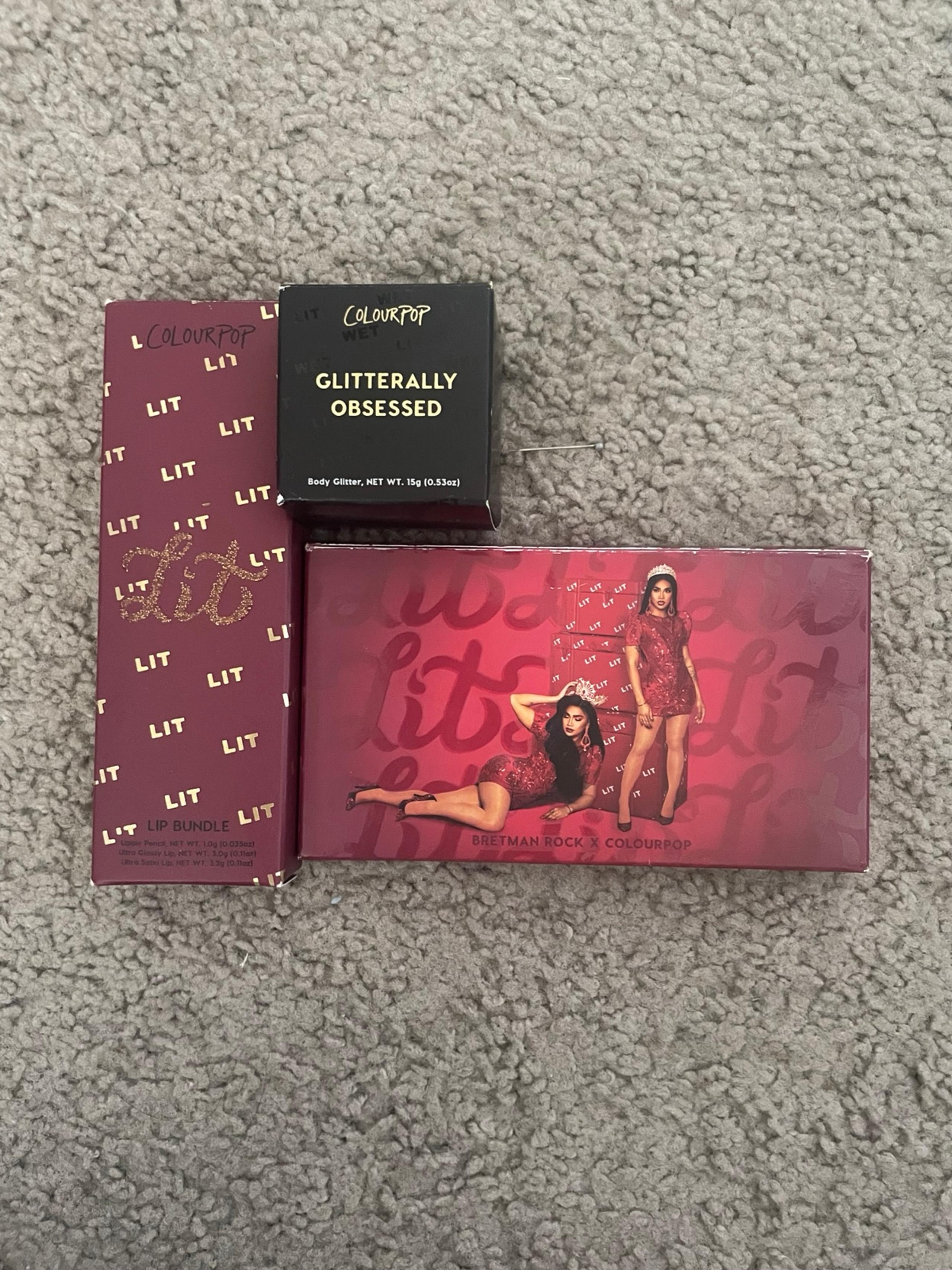 Colourpop Bretman Rock Lit Makeup Collection