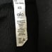 Alo Yoga Women's Black Pullover Hoodie Sweatshirt, Vinyl Lettering Size XS