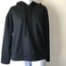 Alo Yoga Women's Black Pullover Hoodie Sweatshirt, Vinyl Lettering Size XS