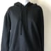 Alo Yoga Women's Black Pullover Hoodie Sweatshirt, Vinyl Lettering Size XS