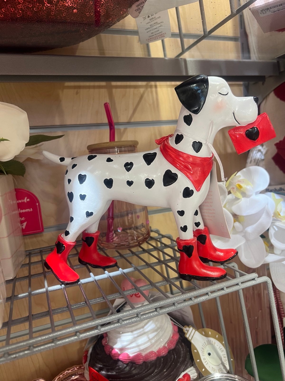 Martha Stewart Valentines Martha Stewart Valentines Day Dalmatian dog home decor