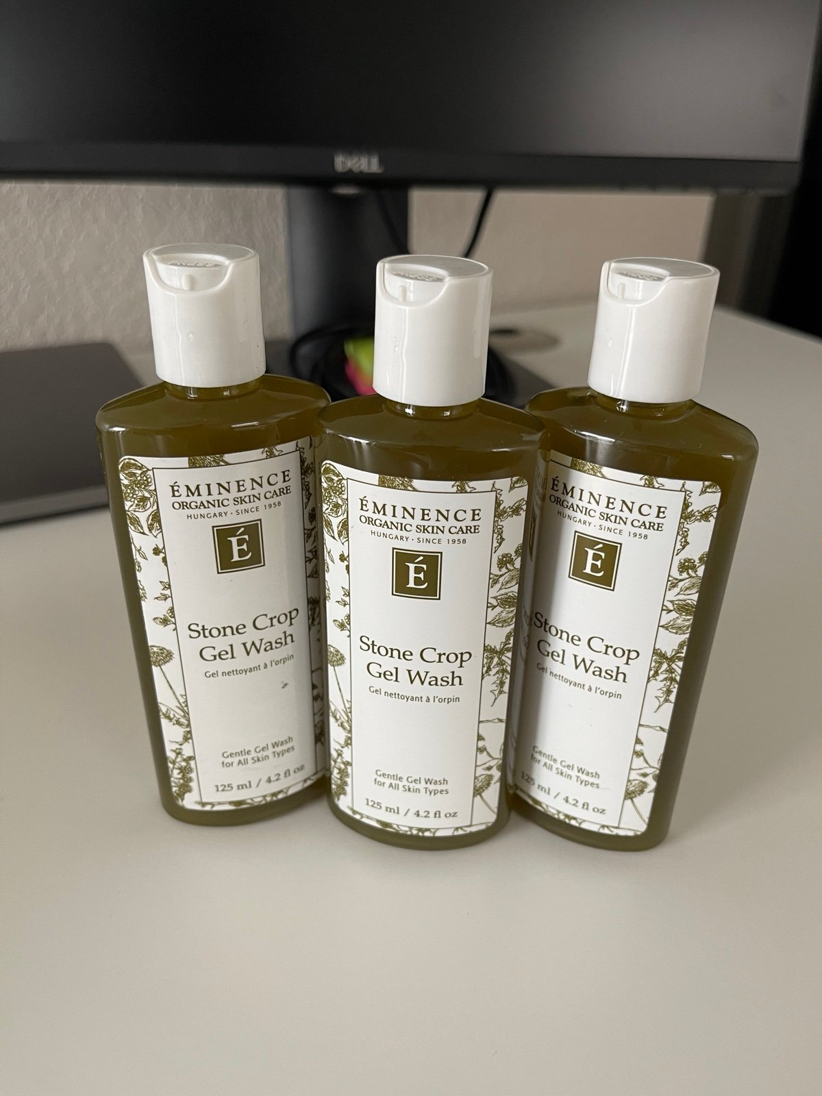 Eminence Stone Crop Gel Wash – 4.2 oz – Pack of 3 – Never Used