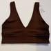 lululemon Align V-Neck Bra Light Support, A/B Cup Lava Cake LVCK brown size 8