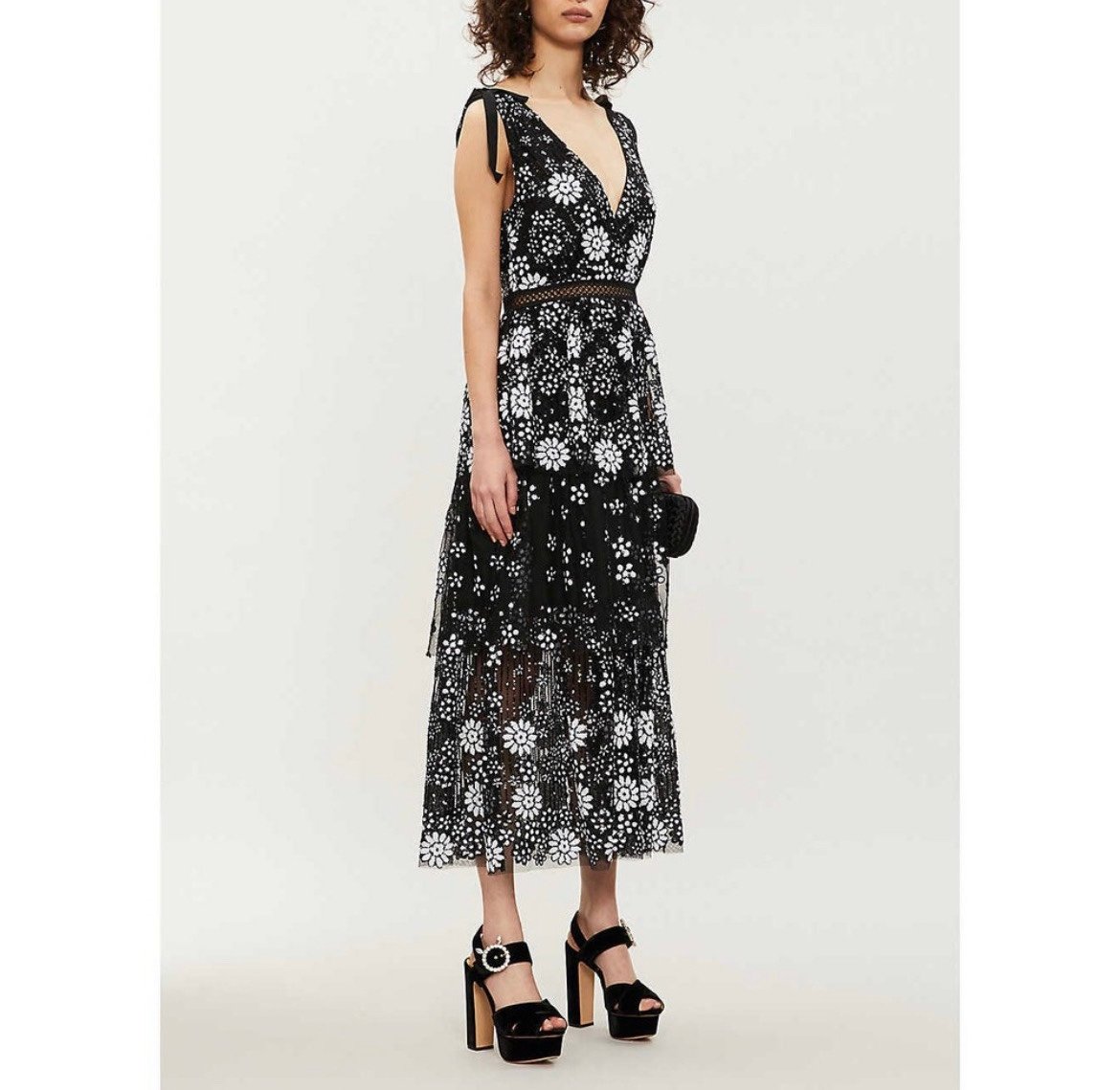 Midi Dress Self Portrait NWT