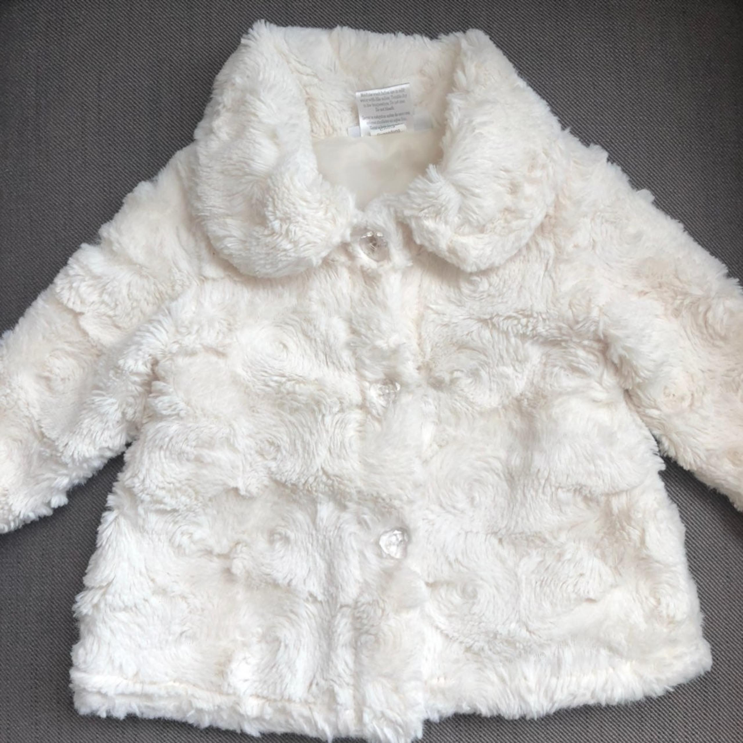 Mini Muffin Baby Faux Fur Coat