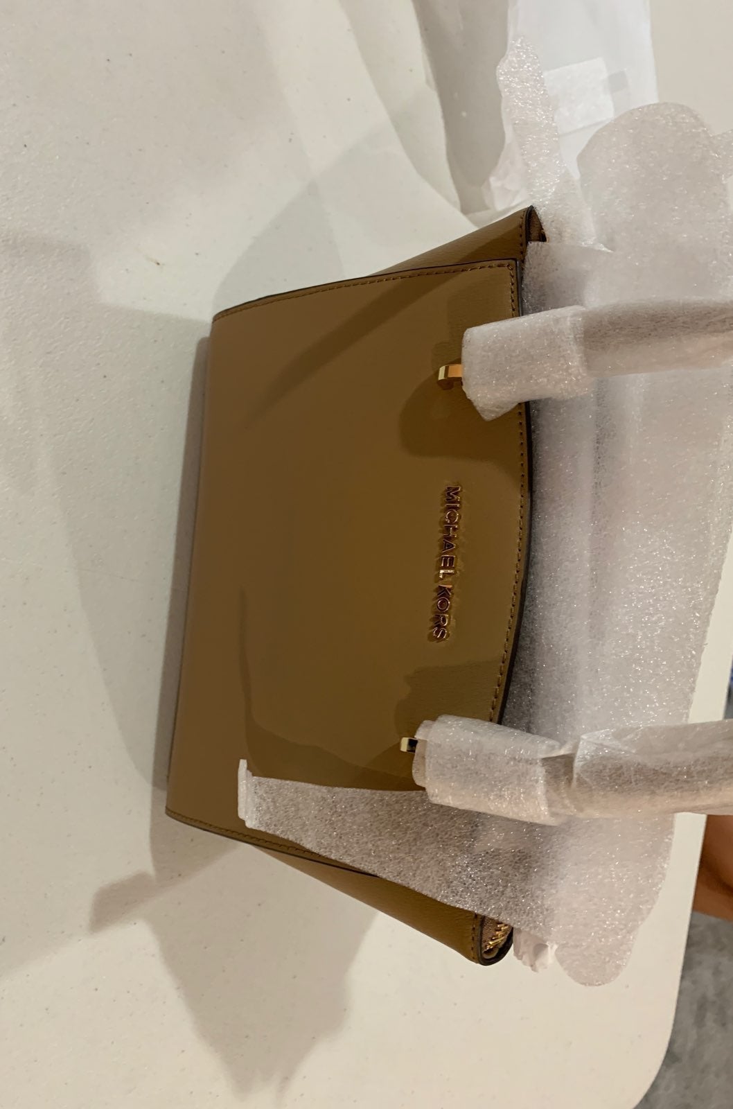 New - Michael Kors Leather Satchel