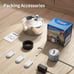 3.2L/108oz Automatic Stainless Steel Pet Fountain Water Dispenser, for Cat & Dog