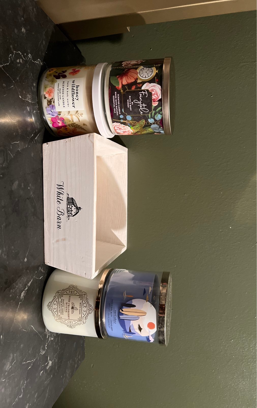 candles Bath and Body Works
