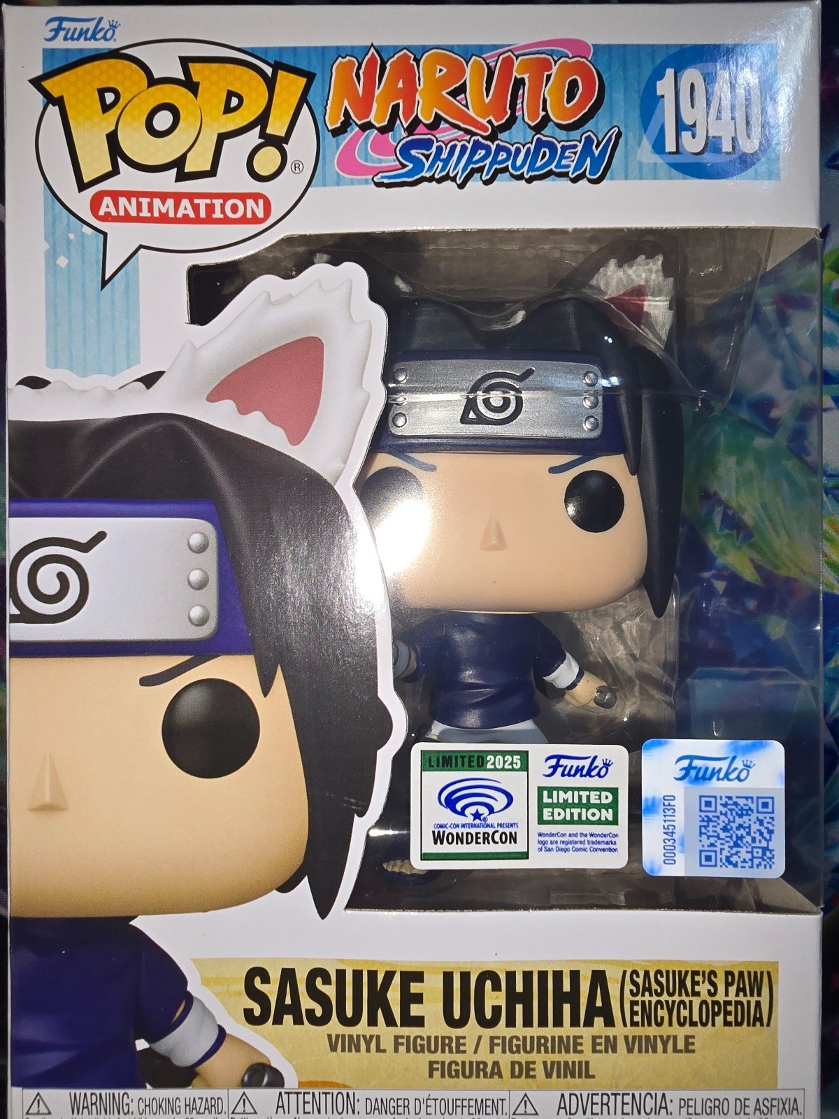 Funko Pop! Sasuke Wonder Con Exclusive
