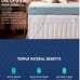 Tempur-Pedic TEMPUR-Adapt + Cooling 3-Inch King Mattress Topper