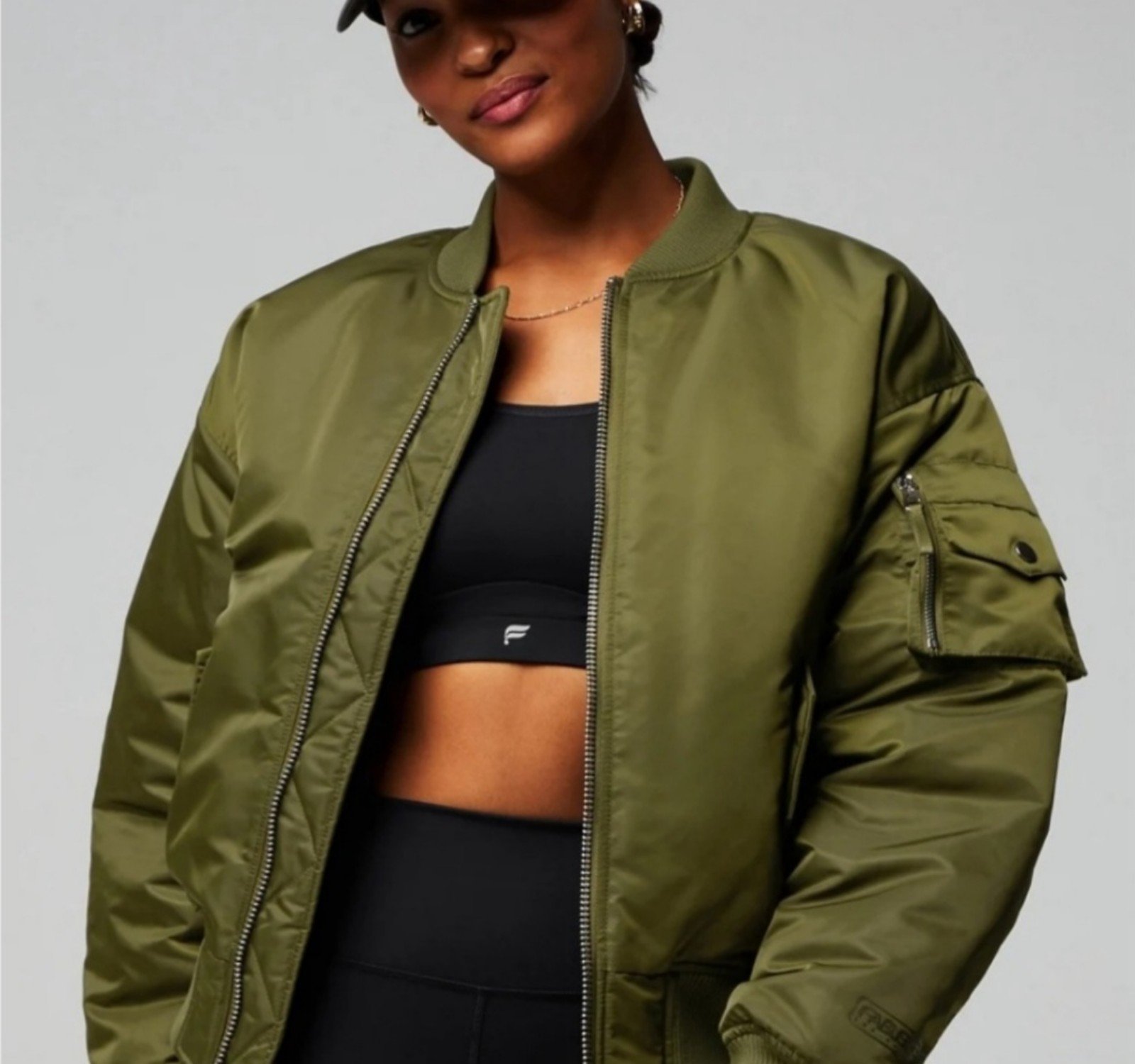 FABLETICS Iconic Oversized Bomber Jacket