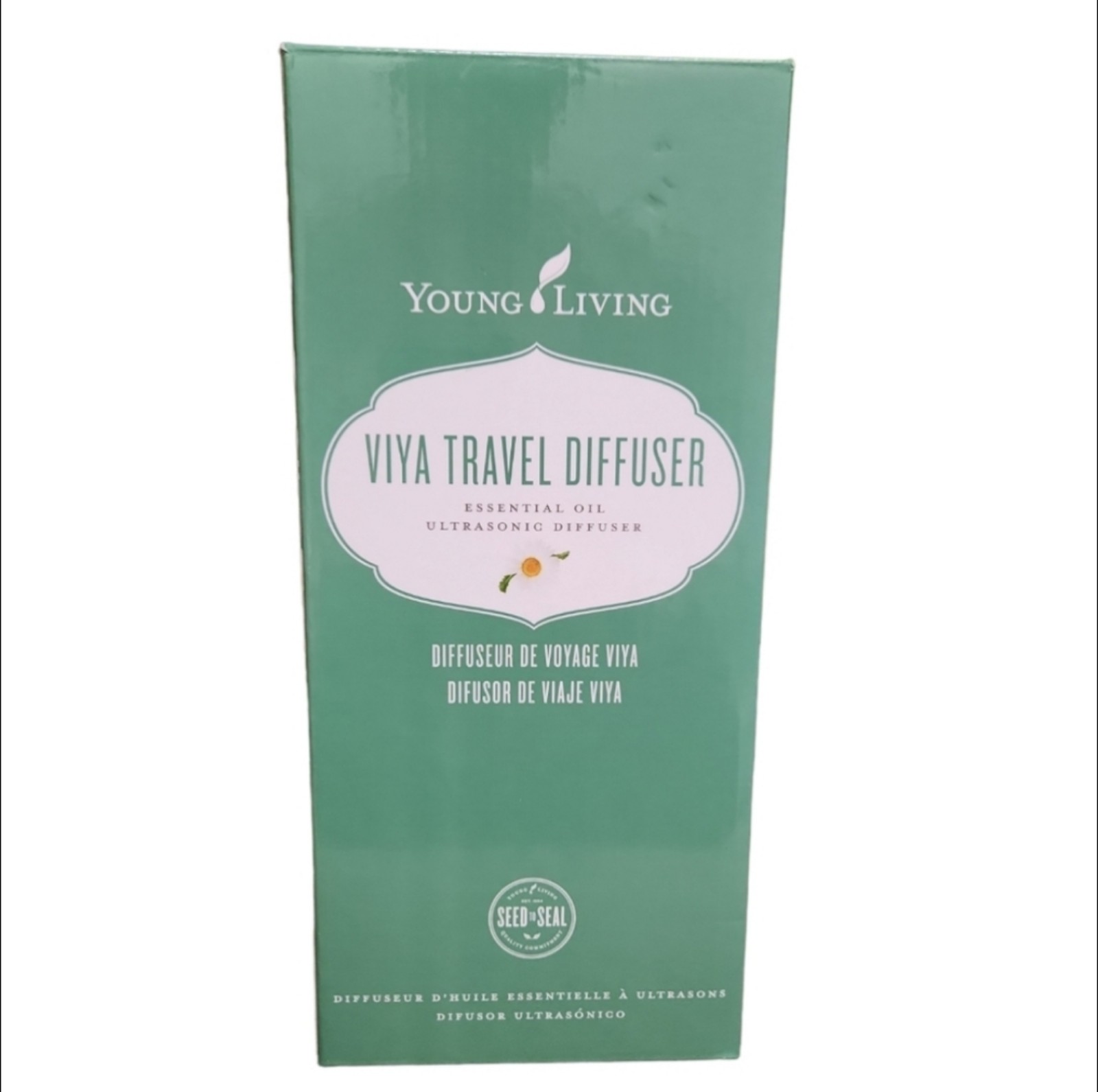Young Living Marbled Gray Portable Travel Diffuser - No USB