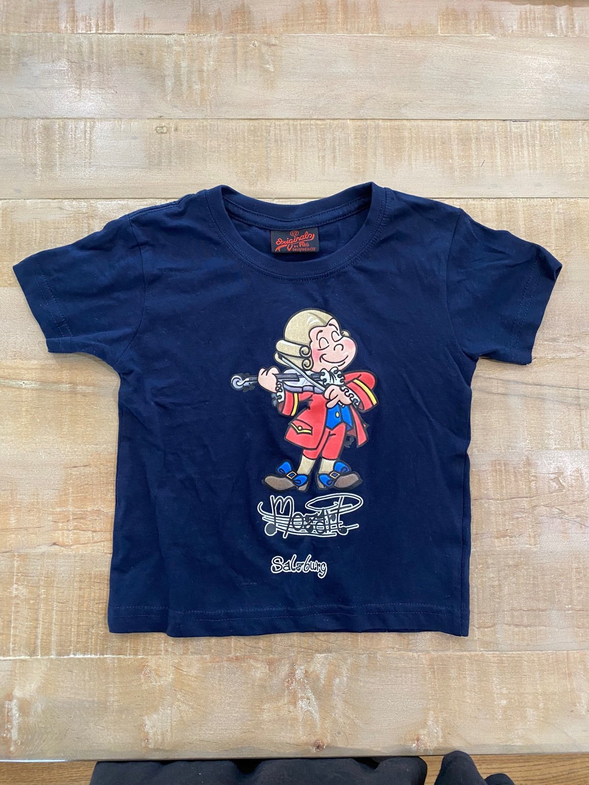 Salzburg Austria MOZART tee shirt graphic tee boys toddler 2T