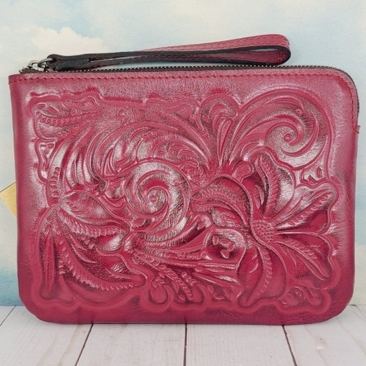 Patricia Nash Cassini Wristlet Pink
