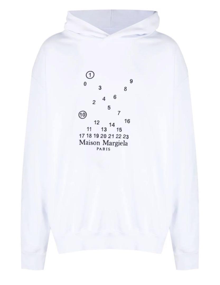 【送料&関税込】Maison Margiela Hoodie With Logo Maison Margiela Reversed Logo Hoodie | Saks Fifth Avenue