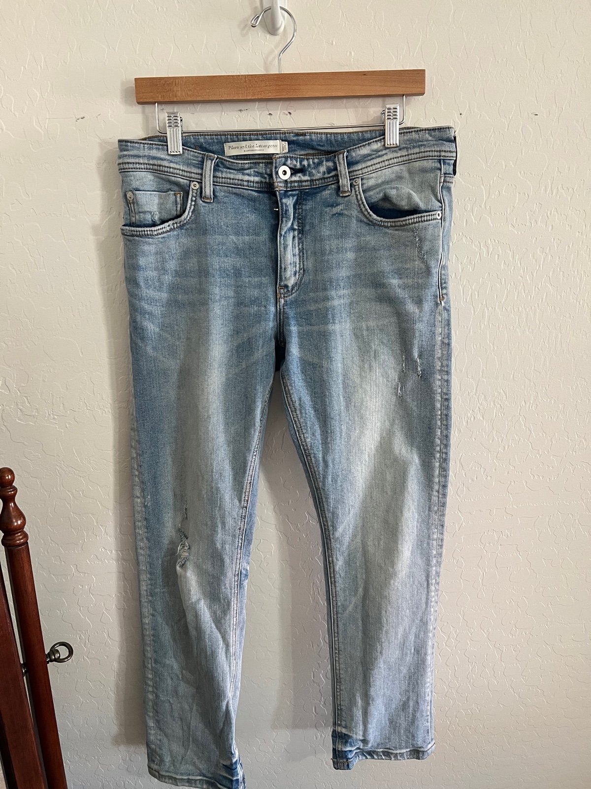 Anthropologie straight leg jeans