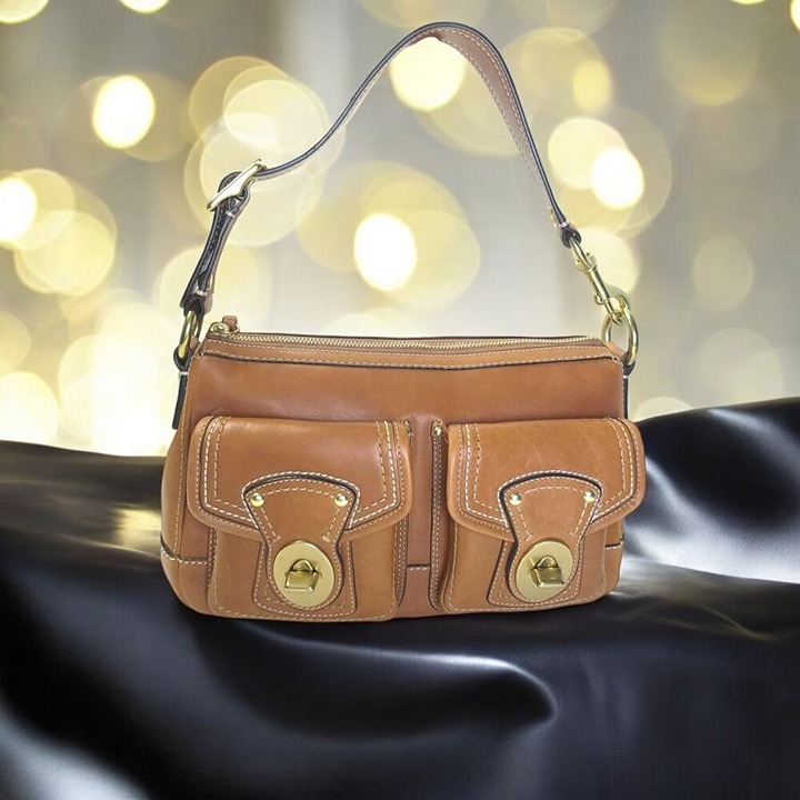 Coach Legacy Leather Shoulder Bag 65th Anniversary in