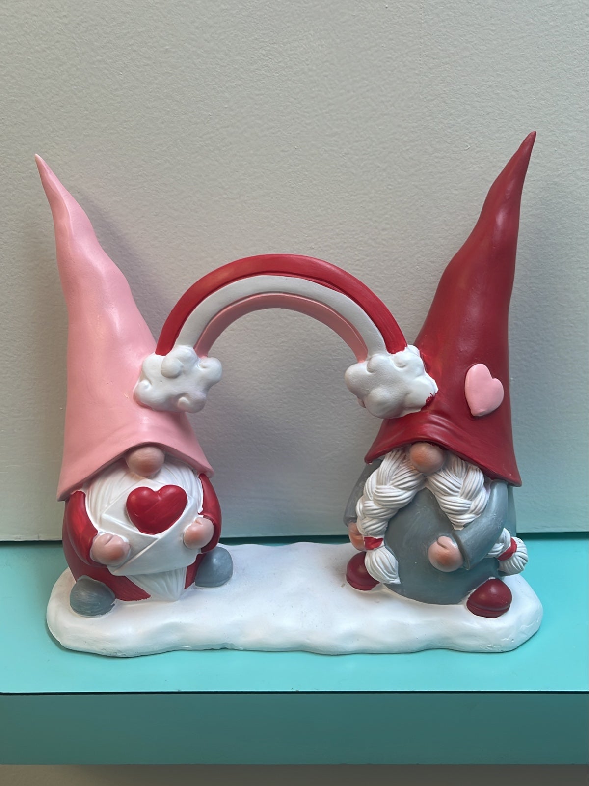 Valentine Gnome Couple Decor