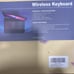 Wireless keyboard 10.9 in tablet