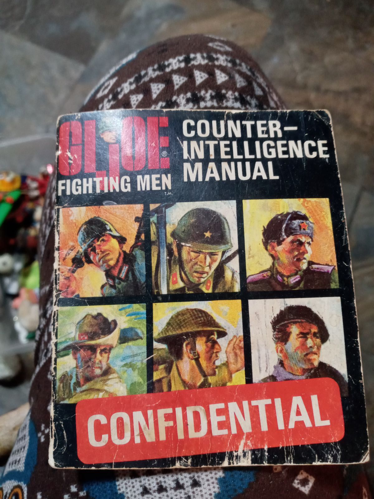 Original GI Joe Counter Intelligence Manual