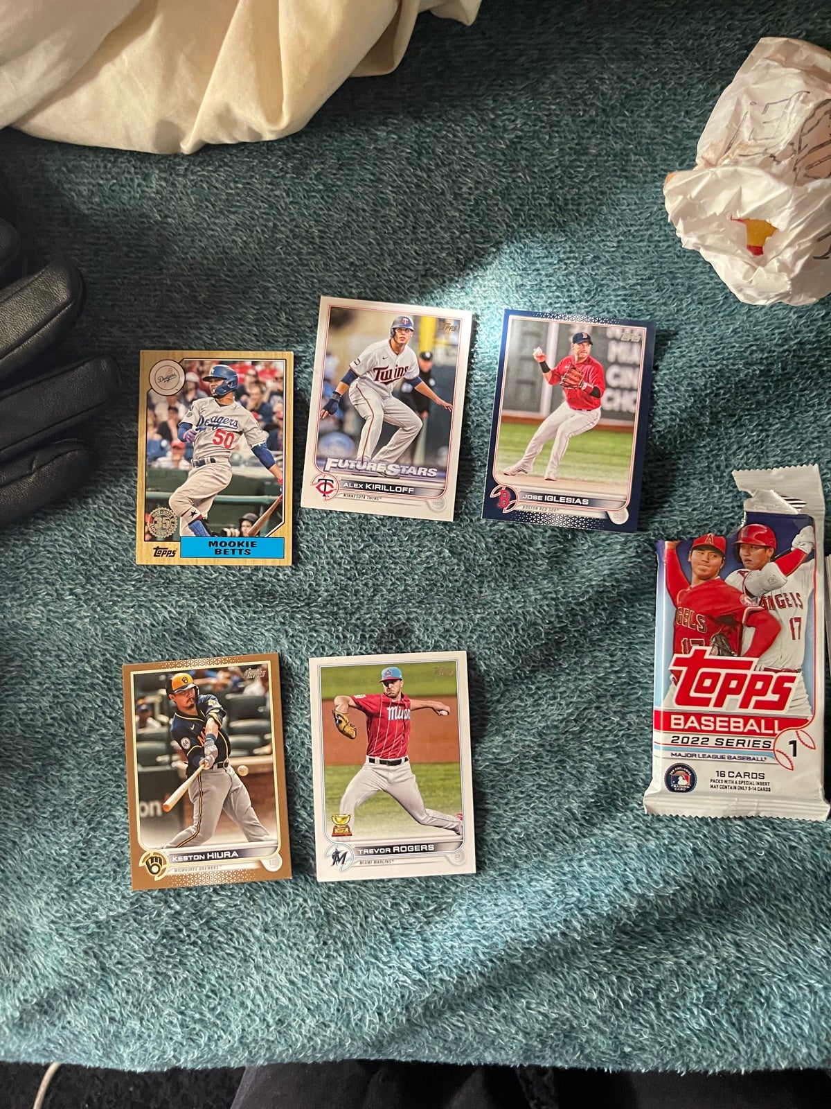 MLB card collection